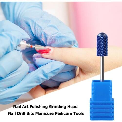 Electric Nail Files Drill Bit Milling Cutter for Manicure Ceramic Mill Manicure Nail Polishing Pedicure Sanding Head