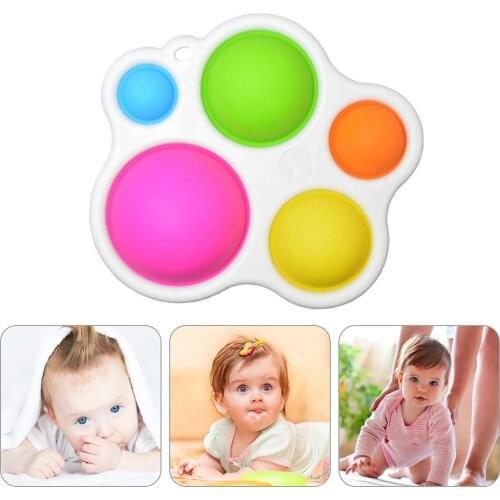Early Educational Exercise Board Rattle Puzzle Baby Colorful Intelligence Toy Children Portable Interactive Present