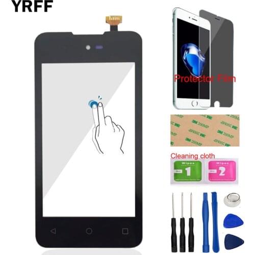 Touch Screen For Micromax Bolt D303 Touch Screen Digitizer Panel Front Glass Sensor For Micromax D303 4.0'' Tools Protector Film