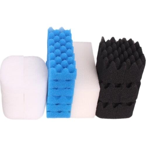 AUTUMNGREAT Compatible Value Pack Fit for Fluval 206 207 Filter (12x Polishing Pad, 6x Plain Foam, 6x Bio-Foam, 6x Bio Foam Max)