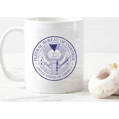 Control FBC Logo White Mugs Cup Tea Milk Coffee Cups Home Office School Water Bottle