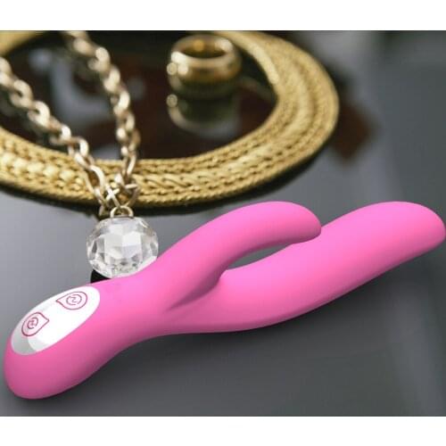 High Quality Silicone Speed Dual Vibration G Spot Vibrators 7 Speed Dual Vibration Super Strong Dual Vibration Massager