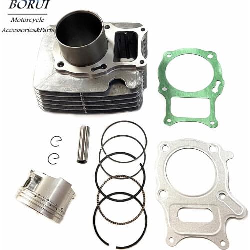 Motorcycle Cylinder Kit With Piston Ring Gasket 68.5mm Diameter Fits For Honda TRX250EX Sportrax 250 TRX250 (2001-2008)