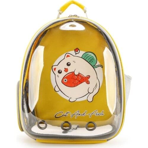 066F Pet Dog Cat Astronaut Backpack Space Capsule Breathable Outdoor Carrier Bag for Travel Hiking Walking