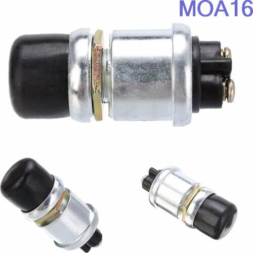 1pc Ignition Starter Switch 60A 12VDC Truck Engine Start Waterproof Push Boat Starter Horn Replacement Button Car Switch New