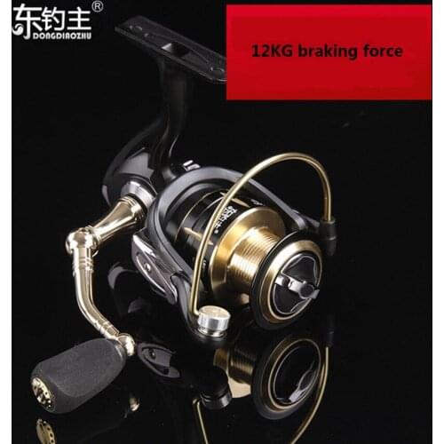 2000-7000 Spinning Reel, Freshwater and Saltwater Spinning Fishing Reel, Rigid Aluminum Frame 14+1Shielded Stainless-Steel BB