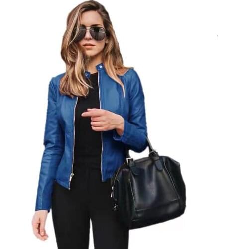 2021 Winter Coat Jacket Womens coat jacket leather warm fashion long arm black coat thick hot womens jacket