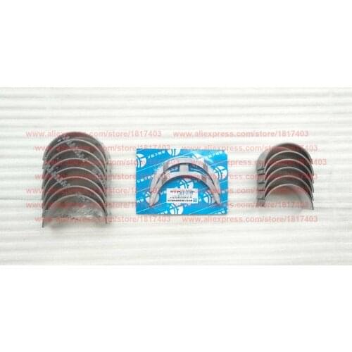 485-01015 / 485-01016 Main bearing+485-01007 / 485-01008 Connecting Rod Bearing Shell + 480G-04003a Thrust piece, Yangdong Y385T