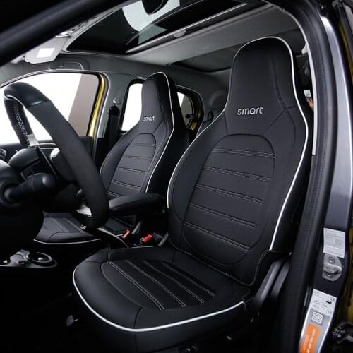 Car Leather Cushion Seat Cover For Mercedes Benz Smart 453 Fortwo Automotive Interior Protection Accessories Styling Decoration