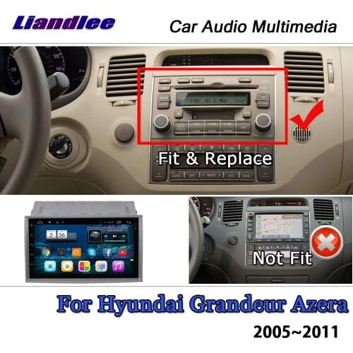 Car Android Multimedia Player For Hyundai Grandeur Azera 2005-2011 Stereo Radio Video Wifi Carplay GPS Navigation