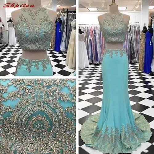 Two Piece Long Lace Mother of the Bride Dresses for Weddings Mermaid Plus Size Prom Evening Groom Dinner Dresses 2018