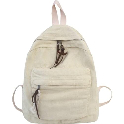 2020 New Canvas Backpack for Teenagers Casual Backpacks New Laptop Backpack Teenage School Bags School Backpack