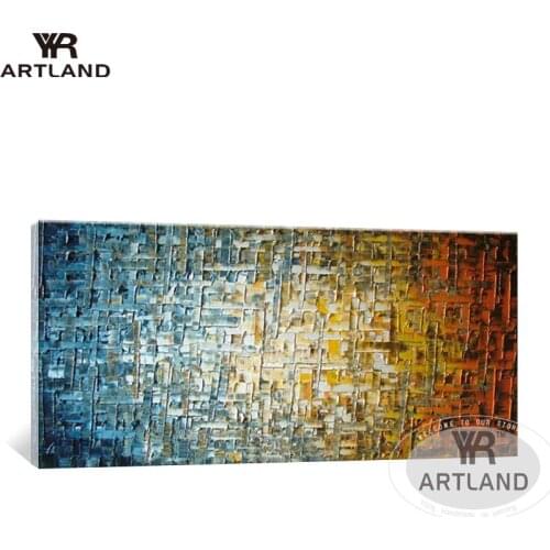 Artist Original Pure Handmade Modern Abstract thick oil painting on canvas wall art for living room home decoration no framed