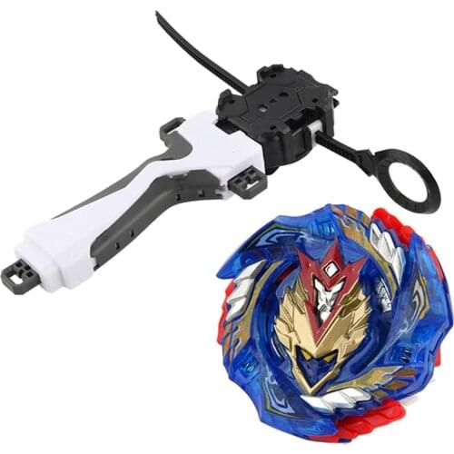 Alloy Burst Fusion Spinning Top Toy with Launcher Starter Grip B-127 Playset