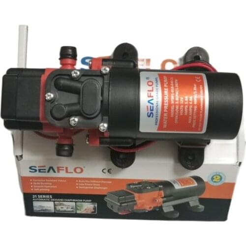SEAFLO Water Pump 24V DC 1.2 GPM 4.3 LPM 35 PSI Diaphragm Pump for Marine RV Yachting Boat Caravan