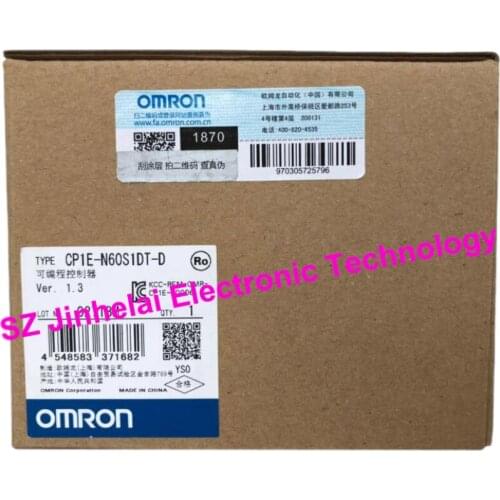 New and Original CP1E-N60S1DT-D OMRON Programmable Controller PLC