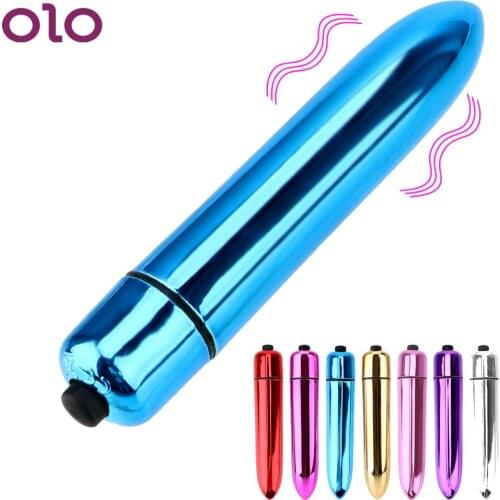OLO 10 Speeds Mini Bullet Vibrator Dildo Vibrator Waterproof G-spot Clitoris Stimulator Sex Toys for Women Adult Sex Products