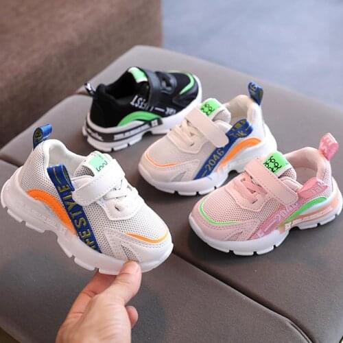Autumn New Kids Pu Leather Shoes Baby Girls Sport Sneakers Children Shoes Boys Fashion Casual Shoes Soft Brand Trainer