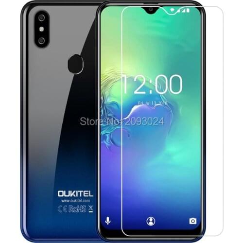 2PCS Tempered Glass For Oukitel C11 C12 Protective Film Screen Protector For Oukitel C11 C12 C13 C15 PRO 9H Tempered Glass Guard