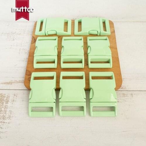 Green metal buckle quick side release buckle for garment bag dog accessories 25mm webbing DIY pet collar supplies CCK-25G