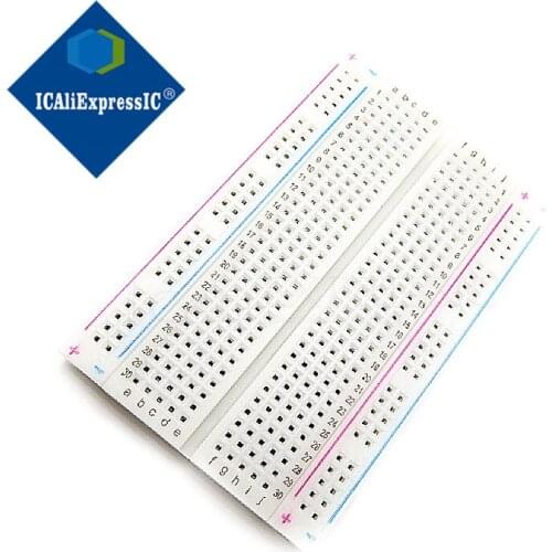 1PCS 400 Points Solderless Bread Board Breadboard PCB 8.5*5.5cm Test Board In Stock