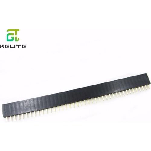 3200pin = 1x40 Pin 2.54mm Single Row Female Pin Header Connector 80PCS/LOT