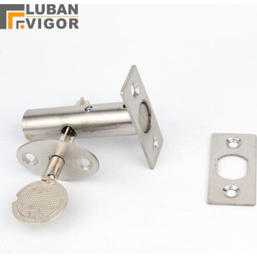 Stainless steel pipe well lock,Concealed door, lock Pipe/Fire door/ Escape/Aisle/Invisible lock,door hardware