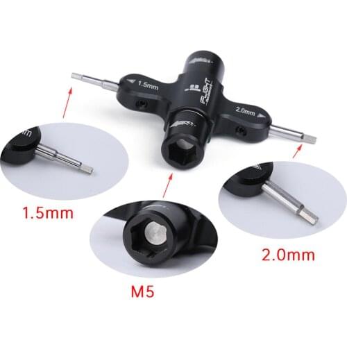IFlight Quad M5 Wrench 1.5mm/2mm screwdriver with Built in One Way Bearing Tool for RC Drone FPV Racing