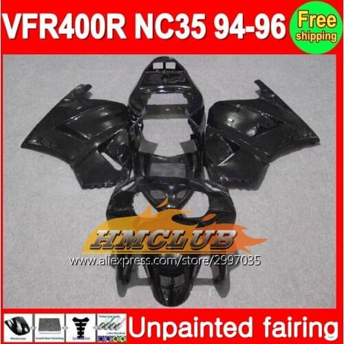 Body Unpainted Full Fairing Kit For HONDA VFR400R NC35 94-96 VFR 400R 400 VFR400 R RVF400R 94 95 96 1994 1995 1996 Fairing