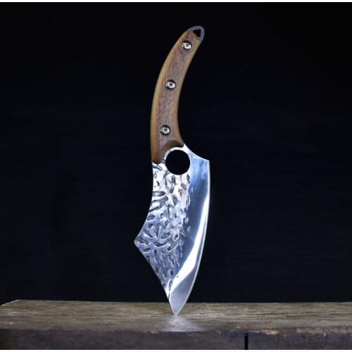 Handmade Forged Kitchen Knife Small Slicing Knife Household Boning Knife Stainless Steel Chef Meat Cleaver Kitchen Accessories