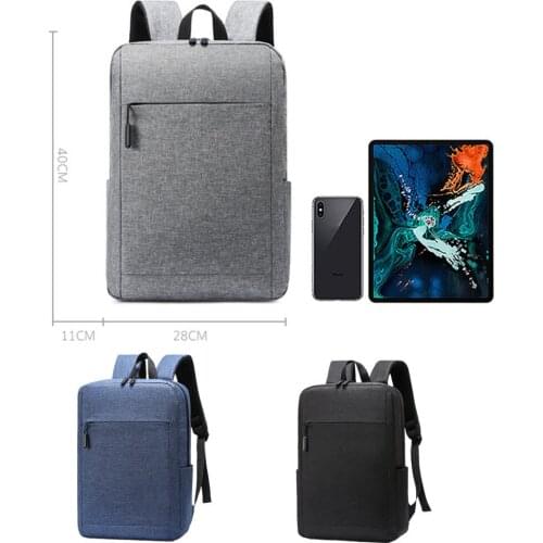 Backpack casual backpack men and women lightweight student schoolbag 40*28*11CM