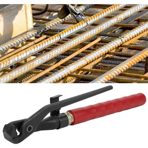 Rebar Grid Plier High Quality Manual Rotation Tool for Fast Binding Reinforcing Bars Fences Clamping Manual Rebar Tying Pliers