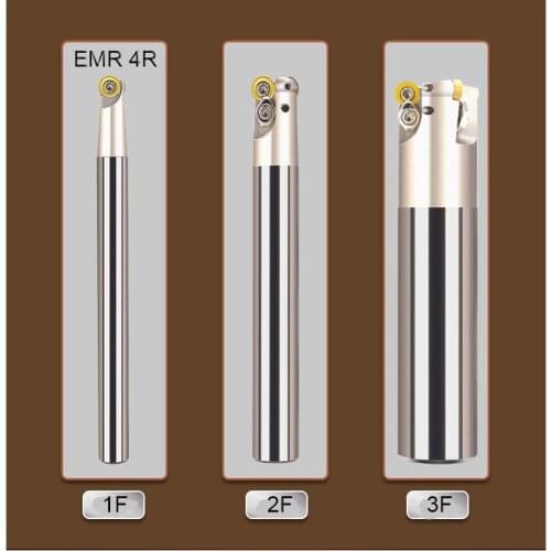 Cutter arbor EMR4R 12/13/16/17/20/21 Indexable Shoulder End Mill Arbor Cutting Tools, Milling Cutter Holder