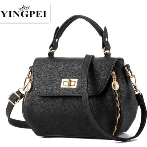 Women Messenger Bags Luxury Handbags Women Bag Shoulder Bags Casual Tote Femmel Designer Cell Phone Pocket High quality Black