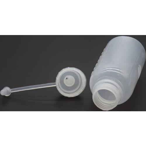 Y98B 10 pcs 100ML Kitchen Plastic Squeeze Bottle Condiment Dispenser for Sauce Vinegar Oil Ketchup Cruet Salad Sauce Oil