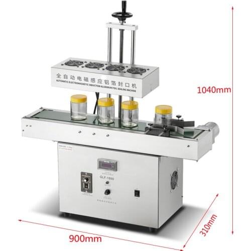 Factory direct sales price of automatic plastic pet aluminum cans easy open beverage can sealing machine