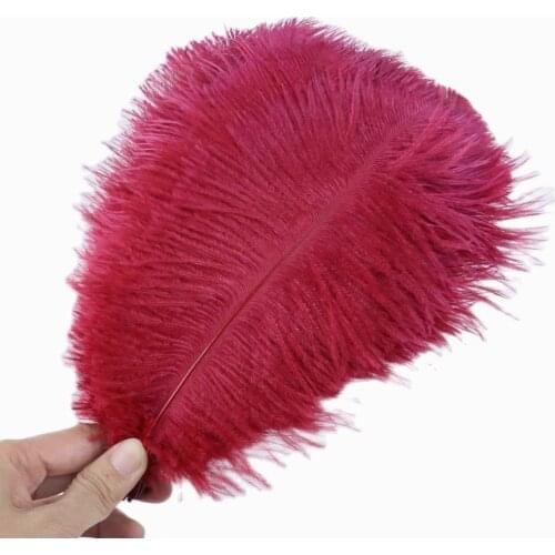 10PCS Natural Ostrich Feathers 15-20CM High Quality Feather For Crafts DIY Jewelry Accessory Wedding Decoration Plumes Wholesale