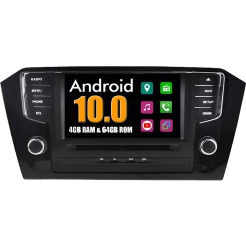 For Volkswagen Passat Magotan Android 10 Autoradio GPS Navigation Nav Car Media DVD Player Radio Stereo Bluetooth Head Unit