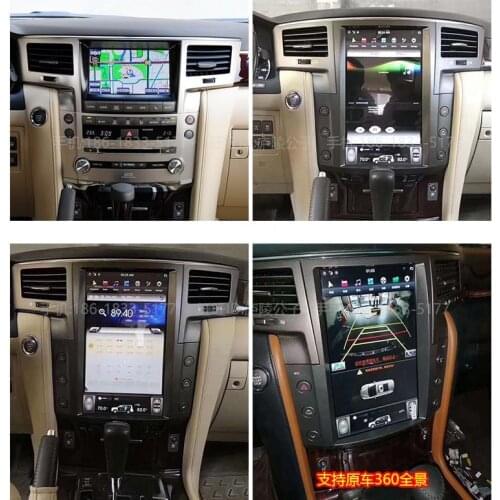 For Lexus LX570 2007-2015 Car radio 2 din Android px6 4+128G Carplay GPS Unit Auto Audio Stereo Radio Recorder