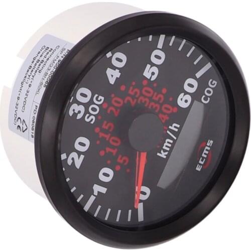 Car Boat GPS Speedometer Gauge 60 km/h 40MPH Speedometer Gauge With Backlight 9~32V