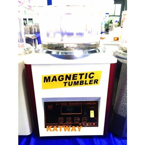 Free Shipping NEW Digital 0.6KG Magnetic Tumbler Polishing Tumbling Machine, Finishing gold and platinum jewelries