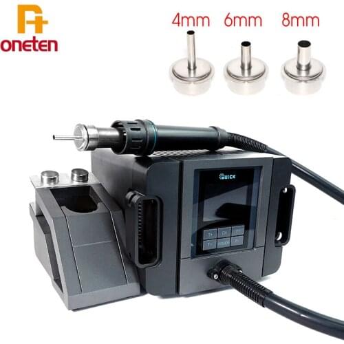 Quick TR1300A Hot Air Station For Mobile Phone Motherboard Repair Digital Welding Soldering Station