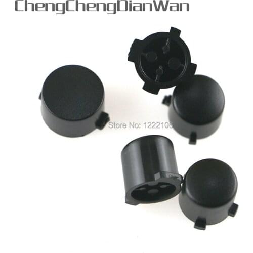 ChengChengDianWan 20sets Black Plastic ABXY +Guide Buttons Replace Key Wireless Controller Shell For Xbox One xboxone Controller