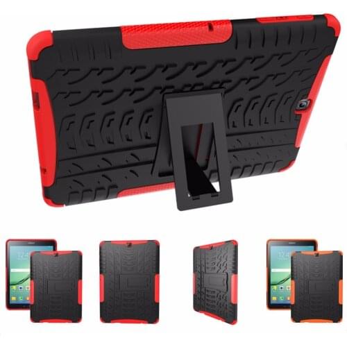 For Samsung Galaxy Tab S2 9.7 T810 T815 Heavy Duty Impact Hybrid Armor Kickstand Hard Cover For Galaxy Tab S2 9.7" SM-T810 Case