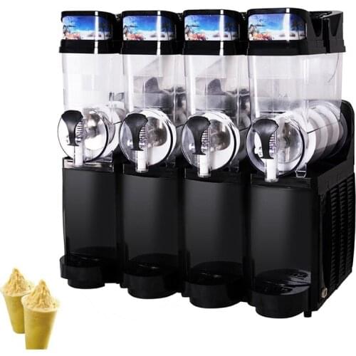 Electric Slushy Granizing Machine Ice Cool Juice Dispenser Snow Melting Machine For Restaurants Bars Slush Machine