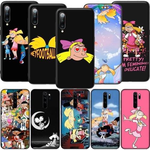 GX90 Hey Arnold Soft Silicone Case for Redmi Note 4X 5 5A Prime 6 6A 7 7A 8 8A 8T 9 9A 9C 9S Pro Lite