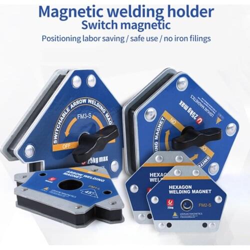 4PCS/Set Magnetic Welding Holders Angle Soldering Arrow Positioner Fixture Ferrite Auxiliary Locator Tools