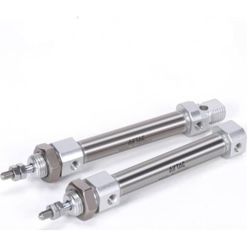 AirTAC Mini Cylinder MI12x75SU Stainless Steel Cylinder Bore 12mm Stroke 75mm