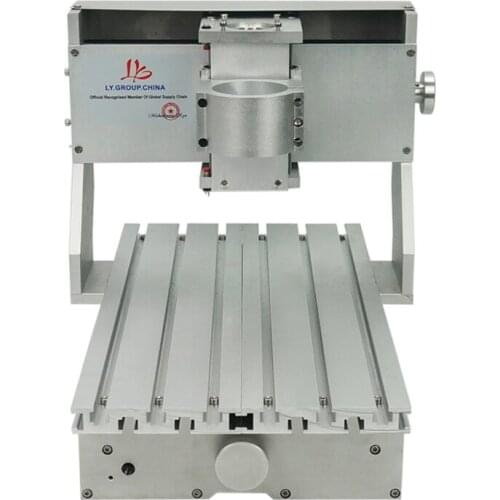 Mini DIY CNC machine CNC 3020 Frame Drilling And Milling Machine For Hobby Purpose 65mm spindle Without Motor