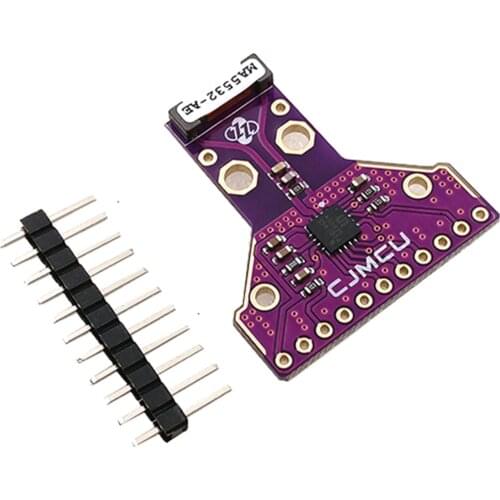 CJ-3935 AS3935 digital lighting sensor module, thunderstorm distance detection sensor, SPI I2C IIC interface